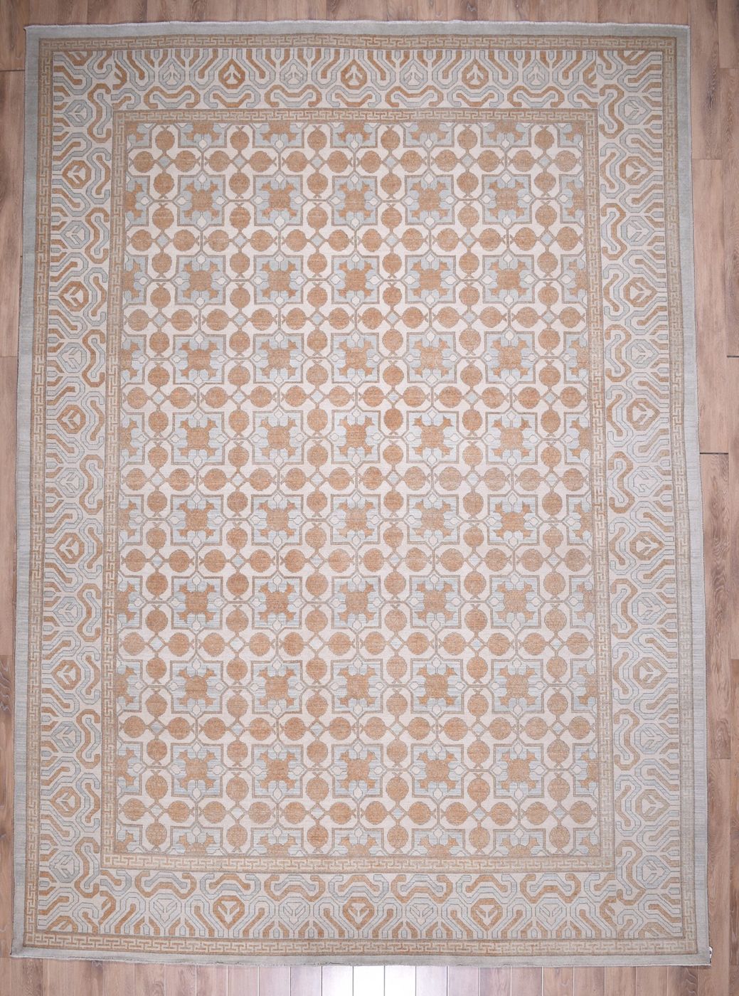 Khotan Beige/Beige, 9′0″ × 12′6″