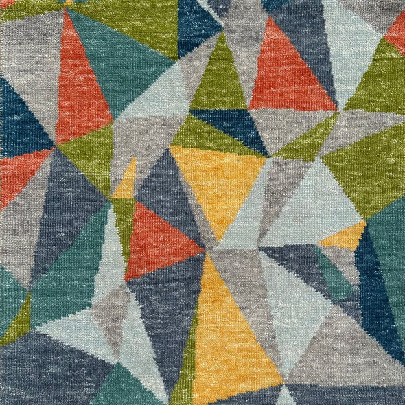 India rug, Multi, 9′0″ × 12′0″