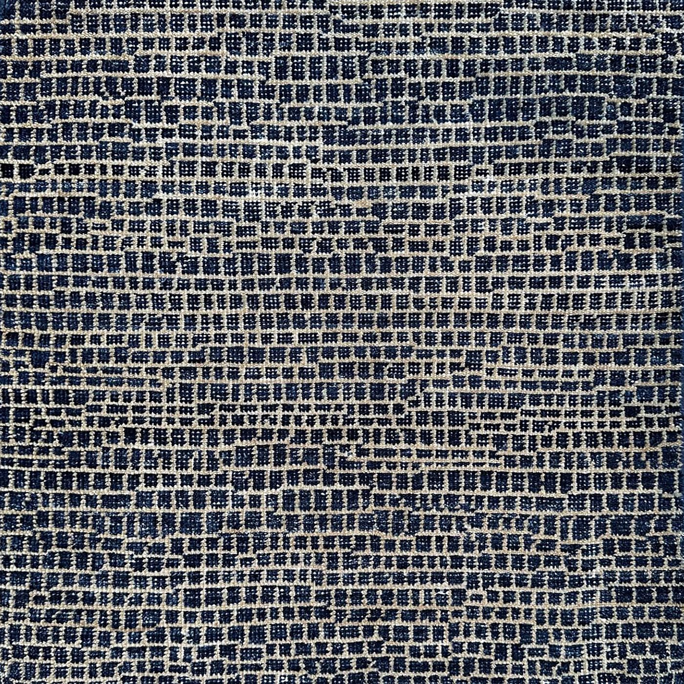 India rug, Green / Blue, 9′0″ × 12′0″