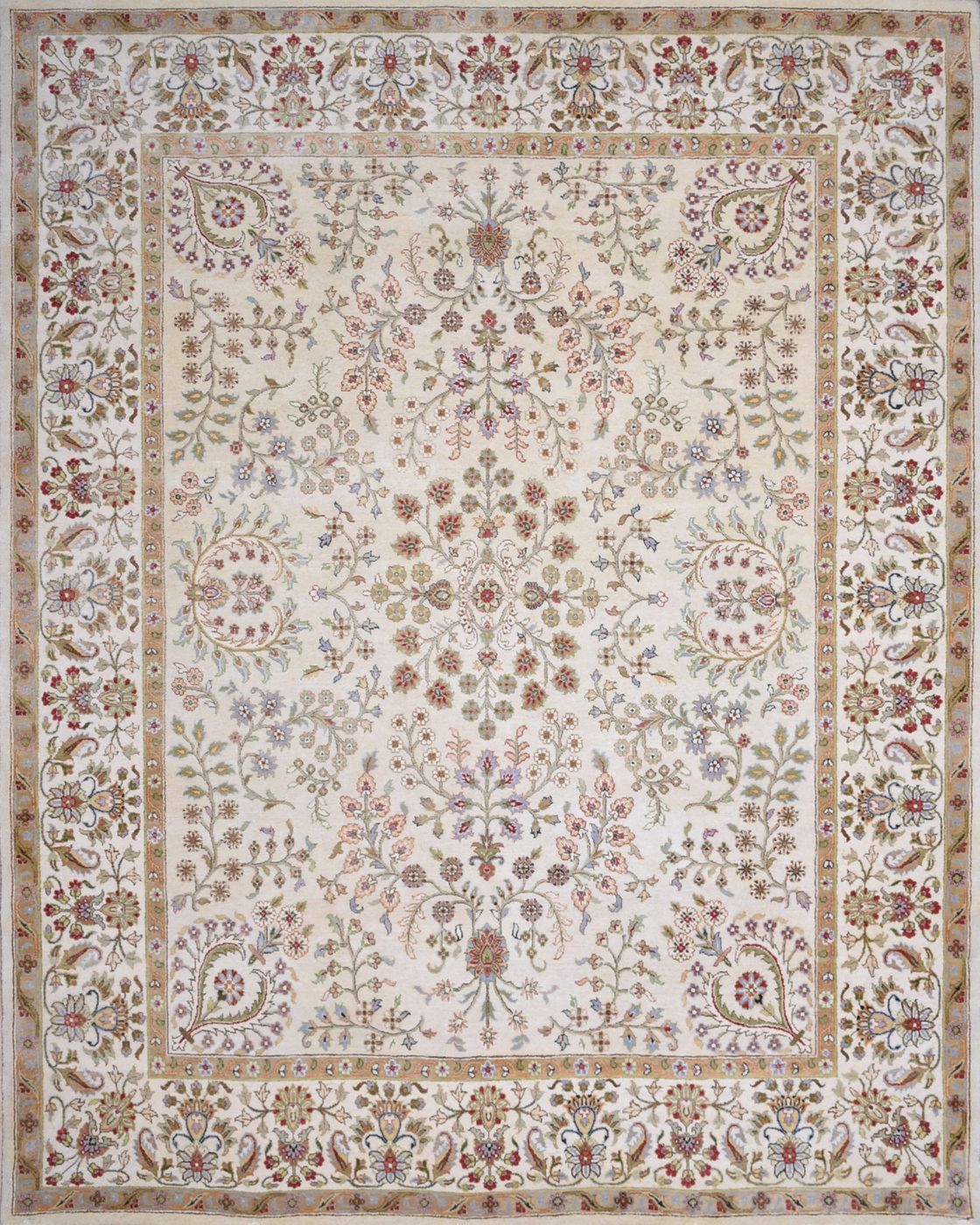 Sarouk L.Gold / Ivory, 3′11″ × 6′0″