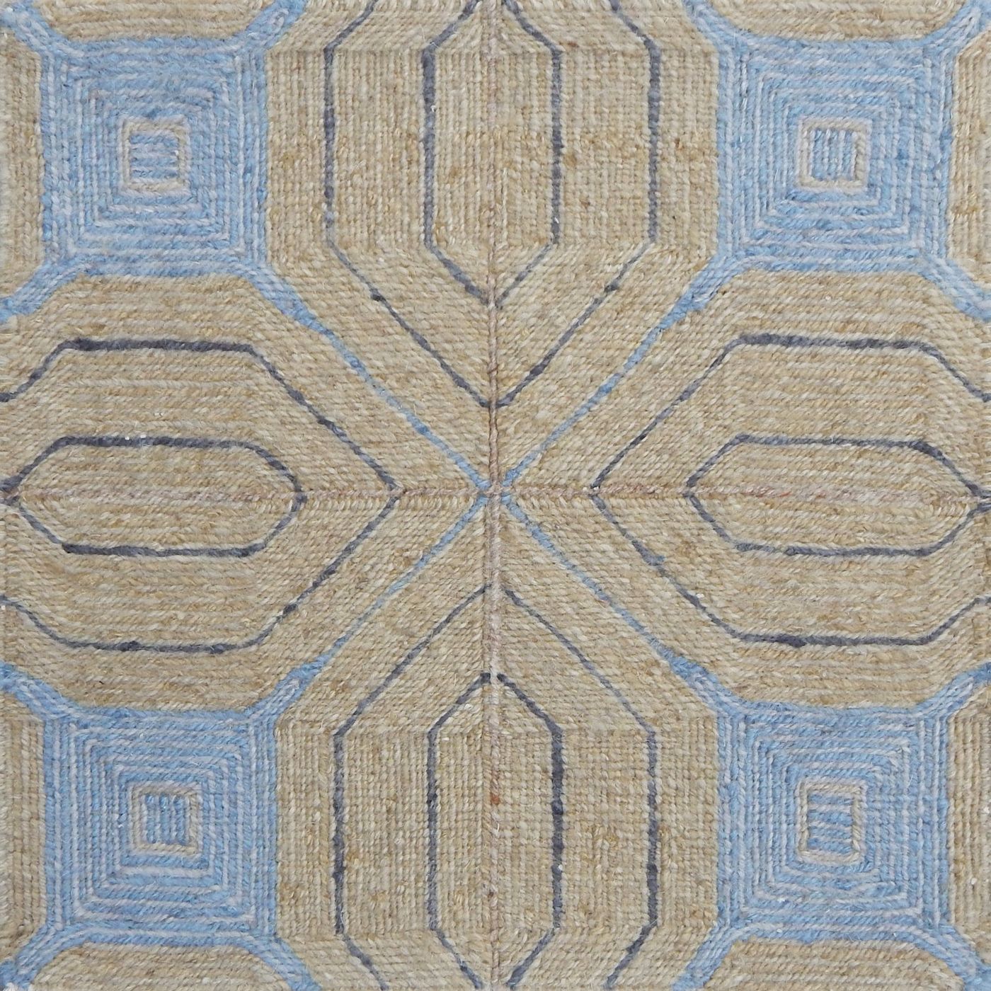 India rug, Khaki, 9′0″ × 12′0″