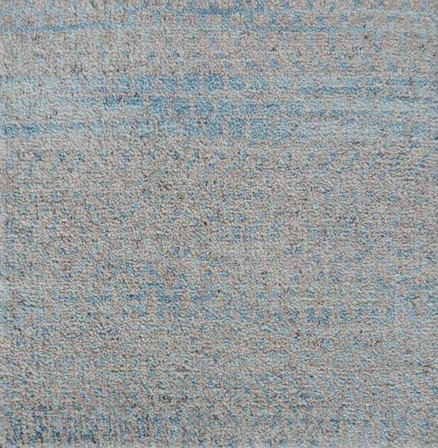 India rug, Sky, 8′0″ × 10′0″