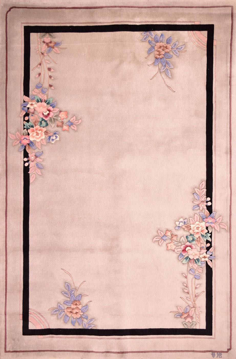 Floral Grey, 6′0″ × 9′0″
