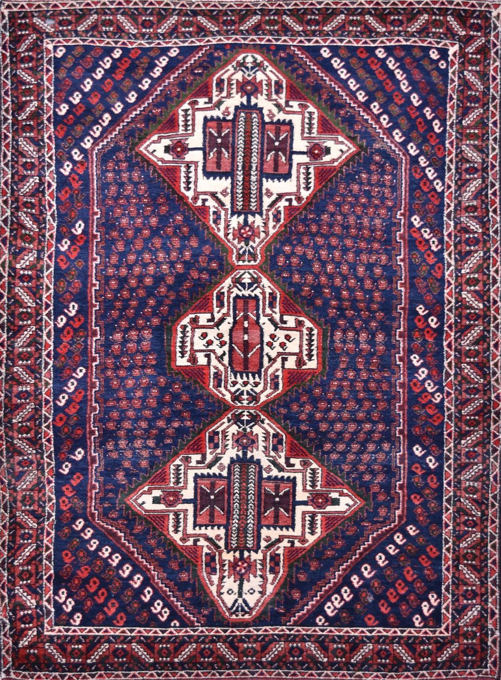 Persian Afshar Blue/Red