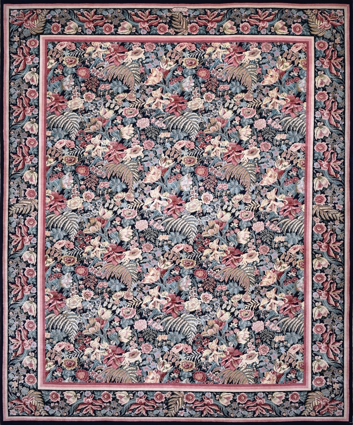 Floral Tapestry Navy
