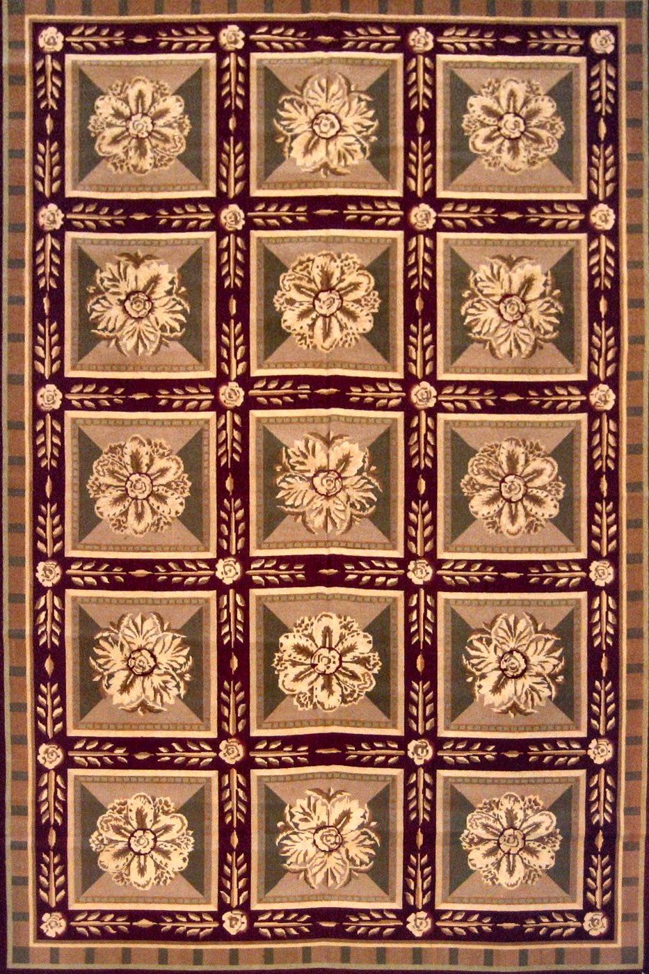 China rug, Red, 6′0″ × 9′0″