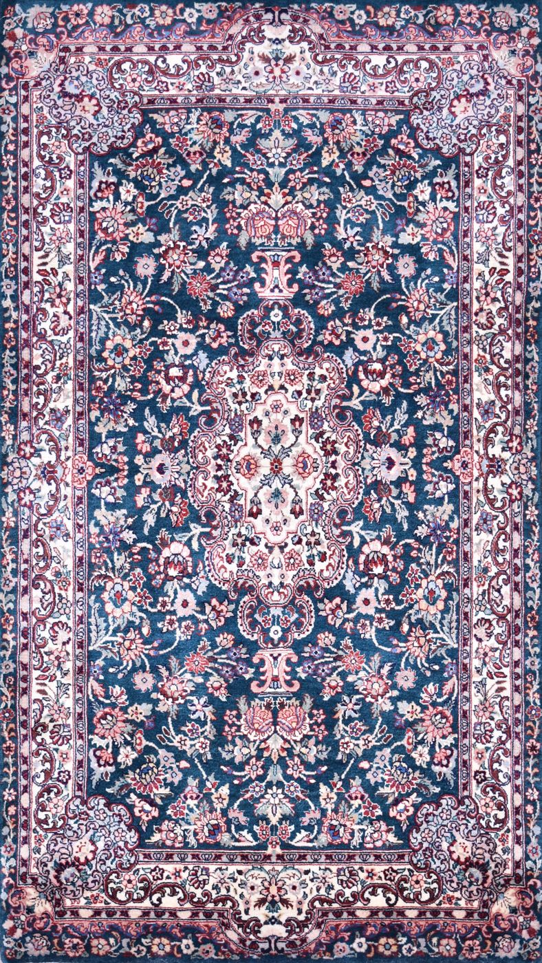 Pak Persian Aubusson D.Green, 3′0″ × 5′5″