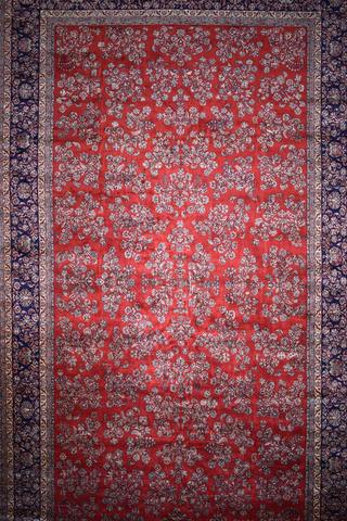 Sarouk Red & Navy, 13′8″ × 24′6″