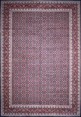 Herati Navy & Red, 12′1″ × 17′9″