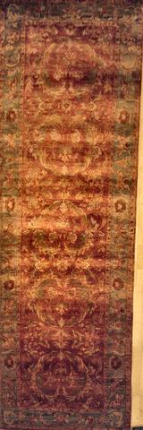 Agra Burgundy, 4′0″ × 12′0″