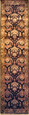 Agra Black / Gold, 4′0″ × 15′7″