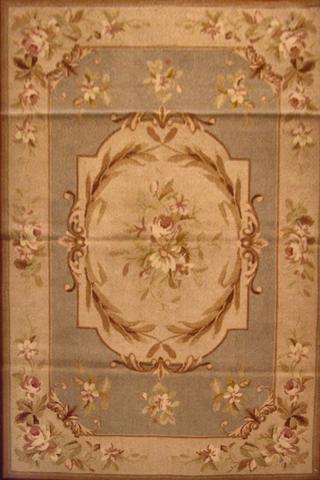 Aubusson L.Blue, 4′0″ × 6′0″
