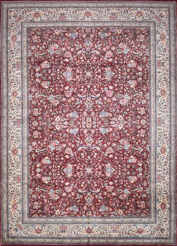 Kashan G-Aftab Red & Ivory 10. x 14.2, 10′1″ × 14′2″