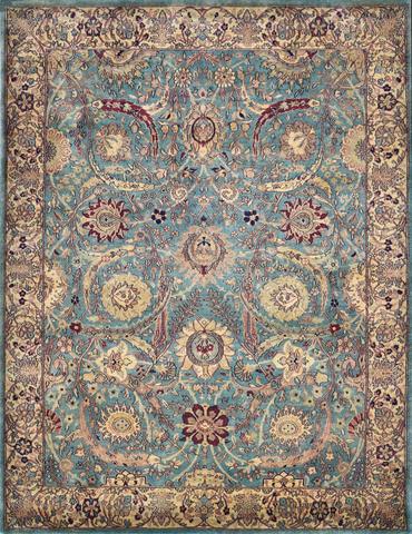 Agra K-418/13 Green, 7′10″ × 10′2″