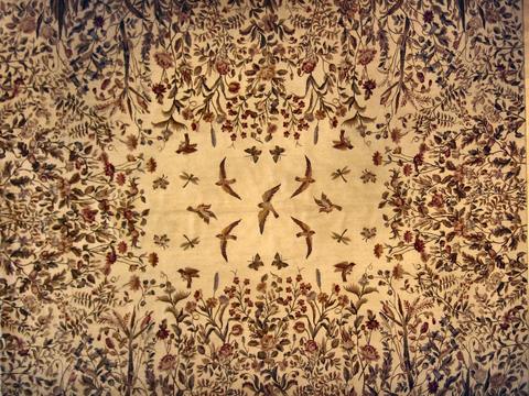 Floral Ivory, 9′3″ × 12′4″