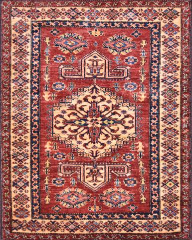 Kazak Multi, 3′11″ × 4′11″