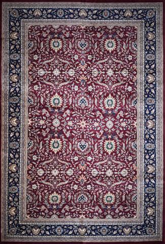 Mahal AM55 Burgundy & Navy 12 x 18, 12′0″ × 18′0″