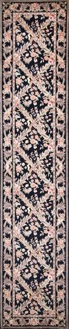 Royal Kermin Savonnarie Black, 2′6″ × 12′0″