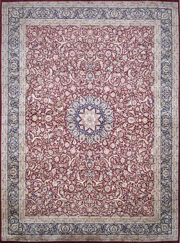 Tabriz Cargal Red, 9′1″ × 12′5″