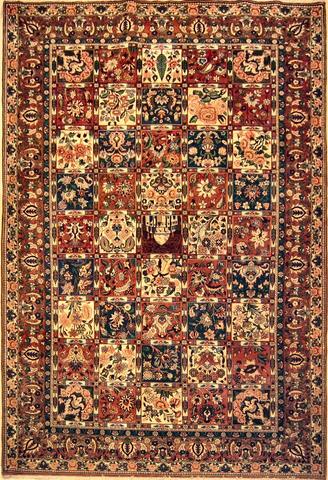 Bakhtiari Red, 6′8″ × 9′9″