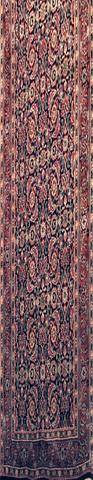Herati Navy / Rust, 2′8″ × 13′9″