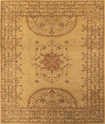HJL1504 Tabriz Gold, 8′1″ × 9′8″