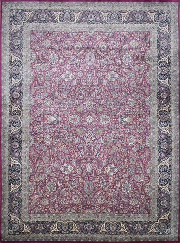 Kashan Siachan Berry, 9′0″ × 12′4″