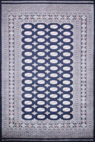 Bokhara Black, 6′3″ × 9′4″