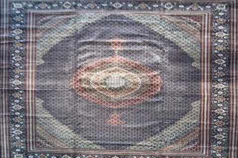 Tabriz Navy / Red, 12′11″ × 19′5″