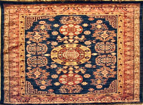 Kazak Multi, 4′11″ × 6′8″