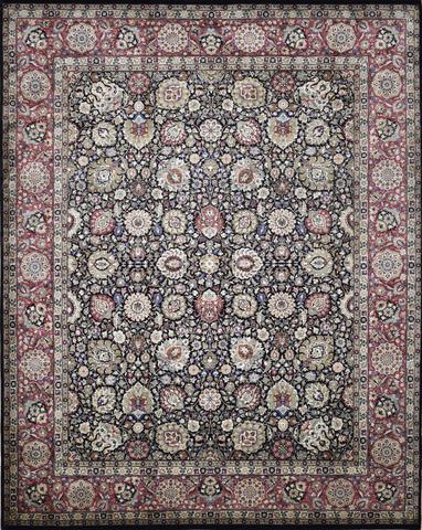 Challis Black, 8′0″ × 10′2″