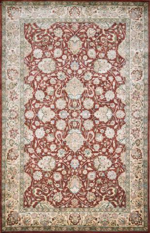 Agra Kalash Rust, 4′6″ × 7′0″