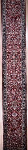 Shalimar Kashan Alloudin Red, 2′7″ × 23′10″