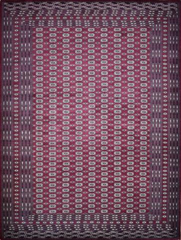 Bokhara Burgundy, 10′5″ × 14′0″