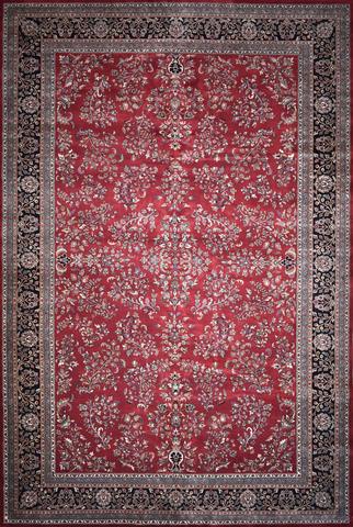 Soni Sarouk Red & Black, 12′0″ × 18′3″