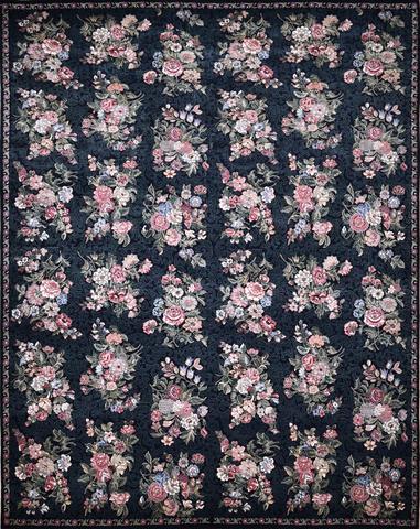 Boquet Black, 8′1″ × 10′3″