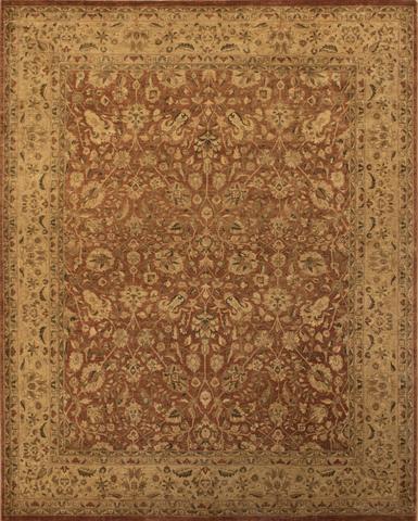 TABRIZ HJL1508 Rust, 8′1″ × 10′0″