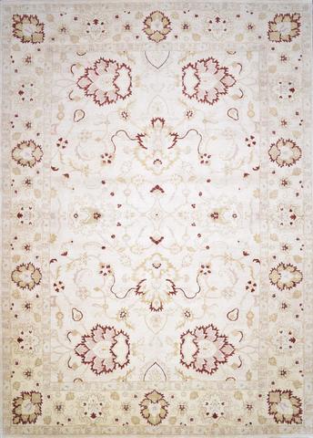 Naturale Oushak Beige, 9′11″ × 13′10″