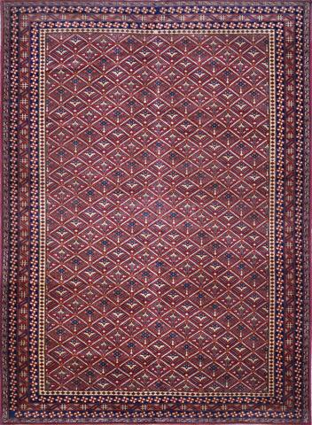 Shirvan Red, 7′1″ × 9′5″