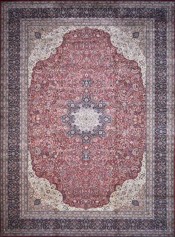 Noor Zartash Red & Navy, 12′1″ × 16′8″