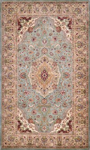 Noor Kashan L.Green 3'2" x 2", 3′1″ × 5′2″