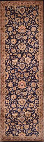 CLassical Tabriz Abdail Navy, 2′6″ × 8′0″