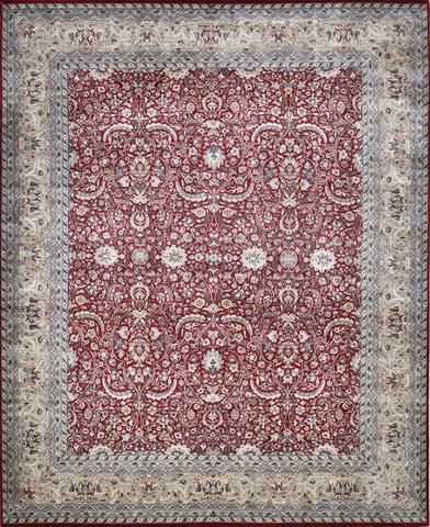 Tabriz Hasanabdali Red, 8′2″ × 10′0″