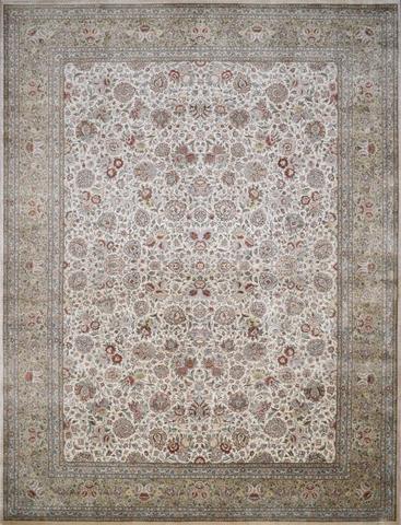 Tabriz Secretary Cream, 9′2″ × 12′1″