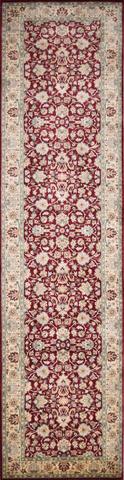 Shalimar Agra Red, 2′7″ × 10′2″