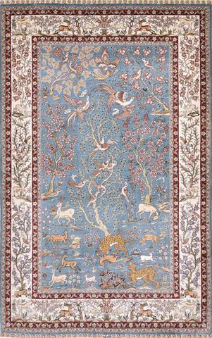 Qum L.Blue, 2′6″ × 4′0″