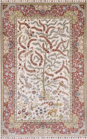 Qum Beige, 2′6″ × 4′0″