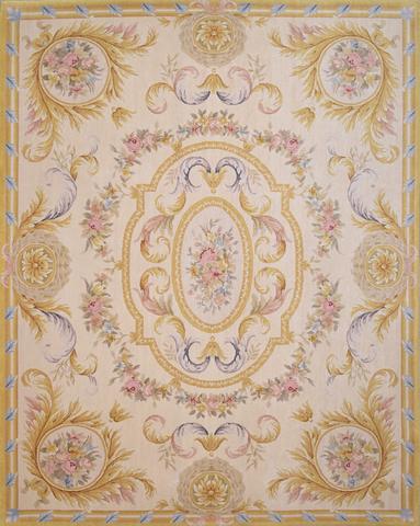 Savonnarie JD094 Beige, 8′0″ × 10′0″