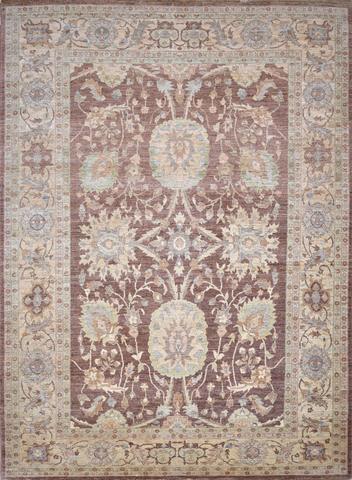 Peshawar Agra Brown, 8′1″ × 11′0″
