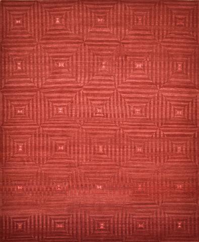 Tibetan 98/17 Red W & S, 8′2″ × 10′0″